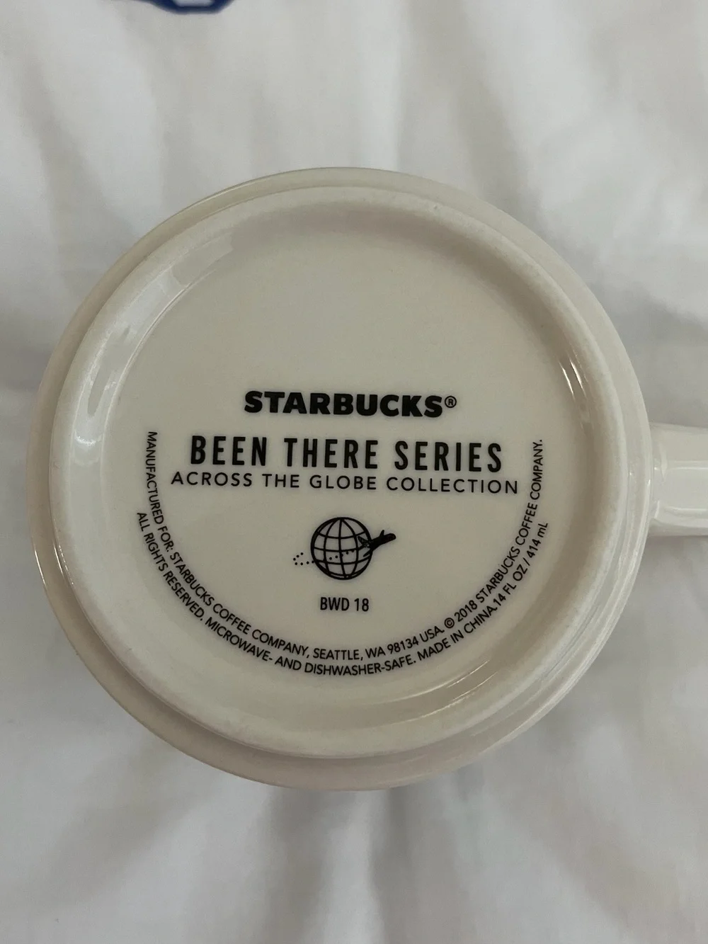 New Starbucks mug Seattle Been There series original box 14 ounce